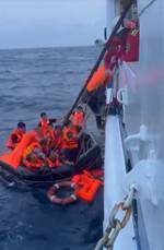 Rescuers Search for Survivors After Vessel Sinks in South China Sea