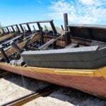 Croatian Army Rescues 18-Metre Ancient Roman Ship Replica Stranded by Low Water