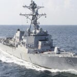 U.S. Navy Destroyer USS Frank E. Petersen Returns To Hawaii After 300 Days At Sea
